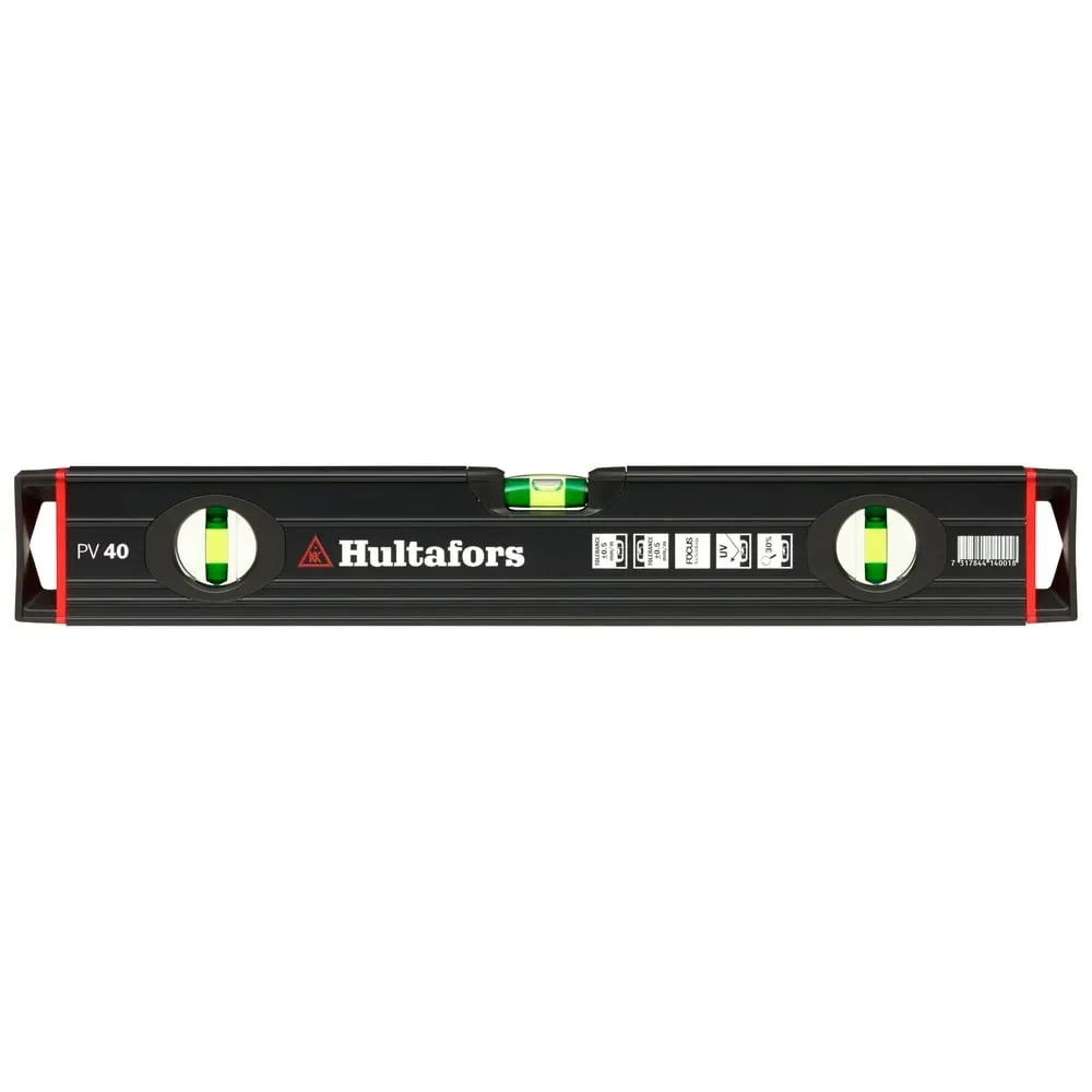 Hultafors Waterpas PV 40 aluminium 400 mm – HU414001 HU414001
